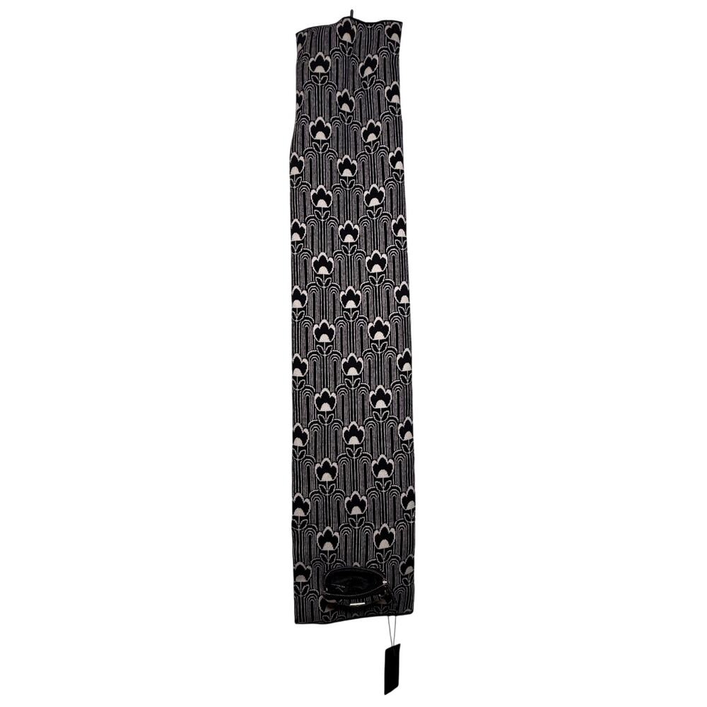 Prada Wool Floral Print Scarf NWT